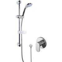 Nuie Concealed Round Manual Valve & Kit Chrome