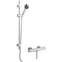 Nuie Round Bar Valve & Kit Chrome