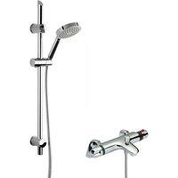 Nuie Thermostatic Bath Shower Mixer & Kit Chrome