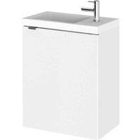 Hudson Reed 400Mm Vanity Unit & Basin - Gloss White, White
