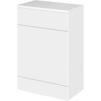 Hudson Reed Fusion 600 Wc Unit 355Mm Deep - Gloss White, White