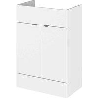 Hudson Reed 600Mm Vanity Unit - Gloss White, White