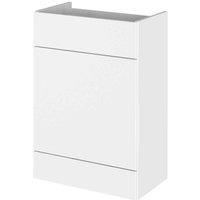 Hudson Reed 600Mm Wc Unit - Gloss White, White