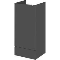 Hudson Reed Fusion 400Mm Base Unit - Gloss Grey, Grey