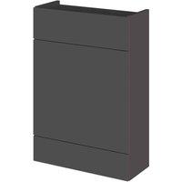 Hudson Reed 600Mm Wc Unit - Compact - Gloss Grey, Grey