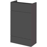Hudson Reed 500Mm Wc Unit - Compact - Gloss Grey, Grey