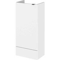 Hudson Reed 400Mm Base Unit - Compact - Gloss White, White