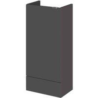 Hudson Reed 400Mm Base Unit - Compact - Gloss Grey, Grey