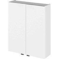 Hudson Reed Fusion 500Mm Wall Unit - Gloss White, White