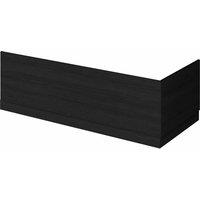 Hudson Reed Fusion 1700Mm Bath Front Panel & Plinth - Black Woodgrain