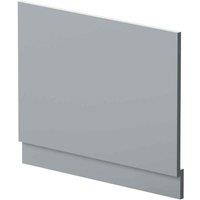 Hudson Reed Urban 700 Bath End Panel - Satin Grey