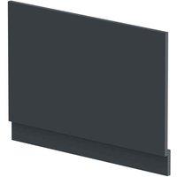Hudson Reed 800 Bath End Panel - Satin Anthracite
