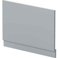 Hudson Reed Urban 800 Bath End Panel - Satin Grey