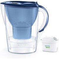 BRITA Marella Water Filter Jug Blue (2.4L) incl. 1 x MAXTRA PRO All-in-1 Water Filter Cartridge