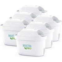 BRITA MAXTRA PRO All-In-1 Water Filter Cartridge (Pure Performance) - 6pk, White