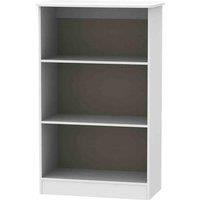 Welcome Furniture Ready Assembled Camden Bookcase In White Gloss, White