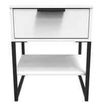 Welcome Furniture Ready Assembled Diego G Double Open Unit In White Matt, White
