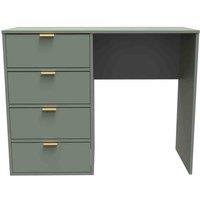 Welcome Furniture Ready Assembled Diego J 4 Drawer Vanity In Reed Green, Green