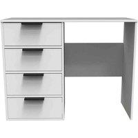 Welcome Furniture Ready Assembled Hong Kong B 4 Drawer Vanity In White Matt, White