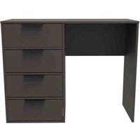 Welcome Furniture Ready Assembled Hong Kong B 4 Drawer Vanity In Graphite, Grey