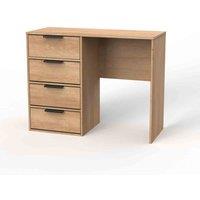 Welcome Furniture Ready Assembled Hong Kong B 4 Drawer Vanity In Nebraska Oak, Brown