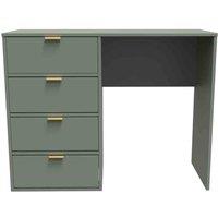 Welcome Furniture Ready Assembled Hong Kong F 4 Drawer Vanity In Reed Green, Green