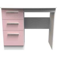 Welcome Furniture Ready Assembled Knightsbridge Vanity In Kobe Pink & White, Pink
