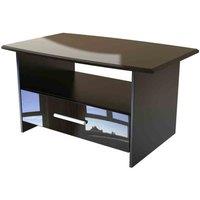 Welcome Furniture Ready Assembled Knightsbridge Bottom Drawer Coffee Table In Black Gloss, Black