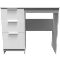 Welcome Furniture Ready Assembled Plymouth Vanity In White, White