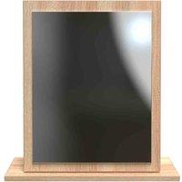 Welcome Furniture Ready Assembled Sherwood Mirror In Bardolino Oak, Brown