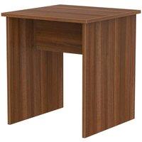 Welcome Furniture Ready Assembled Sherwood Lamp Table In Noche Walnut, Brown