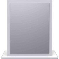 Welcome Furniture Ready Assembled Worcester Mirror In White Gloss, White