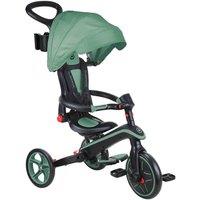 Globber Explorer Trike Foldable 4 In 1 - Olive, Green