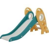 Liberty House Toys Kids Foldable Rocket Slide - Green, Green