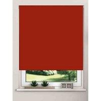 New Edge Blinds Thermal Blackout Roller Blinds 140cm Red, Red