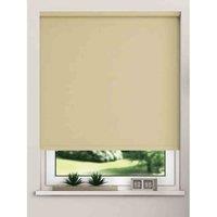 New Edge Blinds Thermal Blackout Roller Blinds 50cm Taupe, Brown