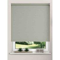 New Edge Blinds Thermal Blackout Roller Blinds 180cm Light Grey, Grey