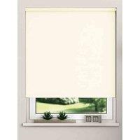 New Edge Blinds Thermal Blackout Roller Blinds 50cm Cream