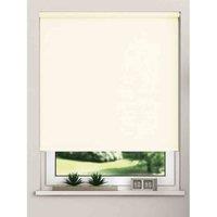 New Edge Blinds Thermal Blackout Roller Blinds 140cm Cream, Yellow