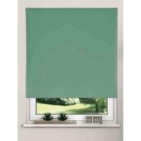 New Edge Blinds Thermal Blackout Roller Blinds 105cm Bail, Green
