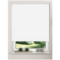 New Edge Blinds Thermal Blackout Roller Blinds 50cm White