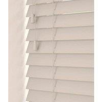 New Edge Blinds Fine Grain Blinds With Strings 90cm Cloud, Yellow