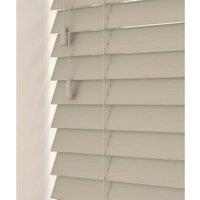 New Edge Blinds Fine Grain Blinds With Strings 70cm Taupe, Brown