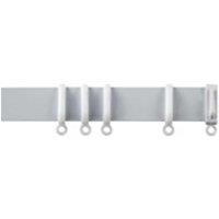 New Edge Blinds White Aluminium Curtain Track 420cm, White