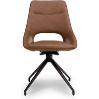 Furniture Link Ace Chair - Tan Set Of 2, Brown