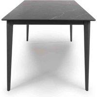 Furniture Link Amalfi Table 1800Mm - Black, Black