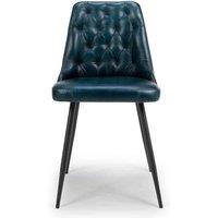 Furniture Link Bradley Chair - Blue Set Of 2, Blue
