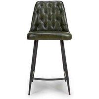 FURNITURE LINK Bradley Counter Chair - Green (sold in 2's)