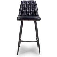 Furniture Link Bradley Bar Chair - Black sold In 2's