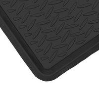 Jvl Opus Moulded Rubber Boot Tray Mat 41X81Cm, Black